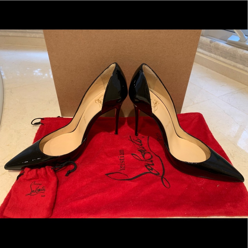 Christian Louboutin Iriza Patent Leather Heels